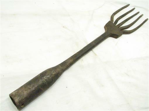 Antique Blacksmith Hand Forged Frog/Fish Gig Fishing Tool 