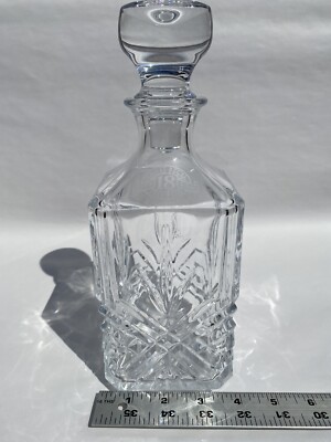 Crystal Decanter CHIVAS REGAL 18 YEARS OLD SCOTCH WHISKY Crystal d'Arques empty