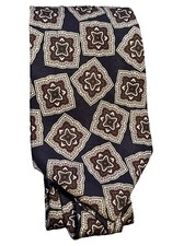 Hart Schaffner & Marx All Silk Printed In Italy Men’s Neck Tie Made In Usa