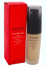 Shiseido Synchro Skin Lasting Liquid Foundation SPF 20 (Select Color) Full Size 