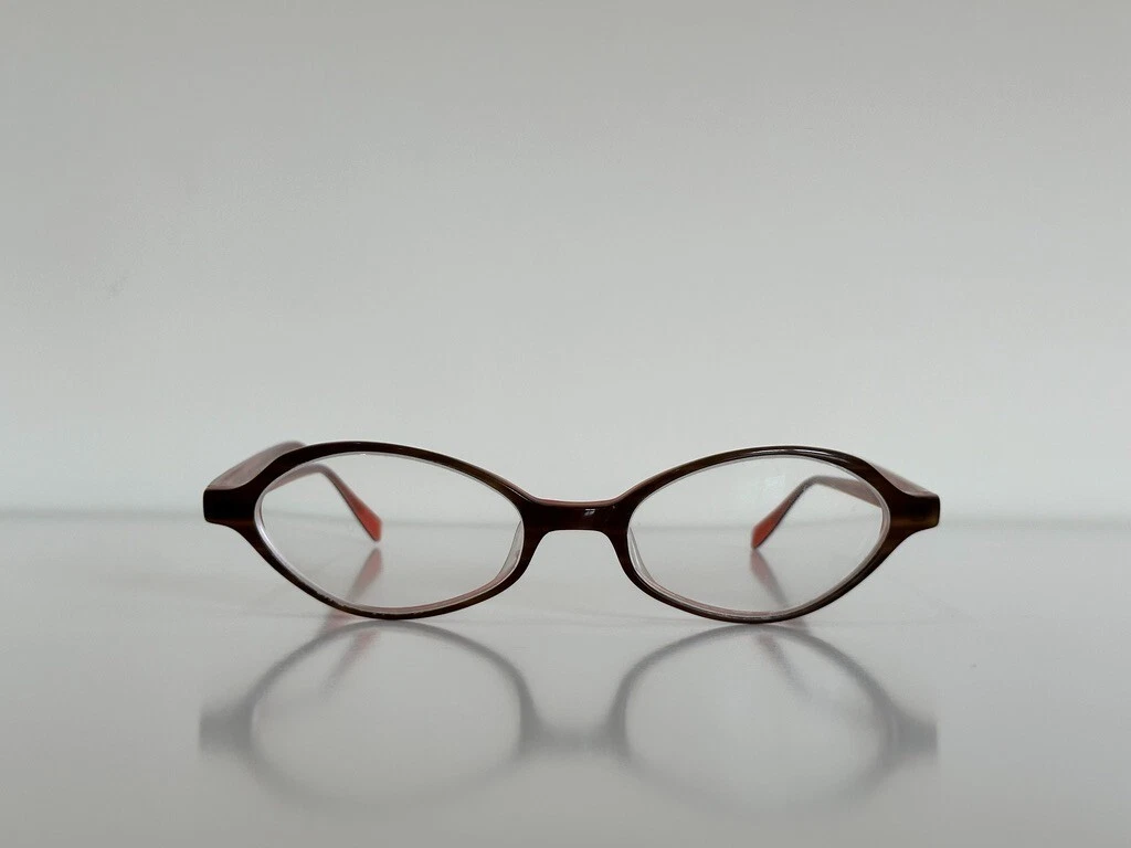 Oliver Peoples Carina OTPI Oval Brown Pink Eyeglasses Optical