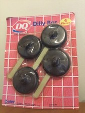 Vintage DQ Dairy Queen 4 Piece Dilly Bar Playset play food ice cream New Sealed