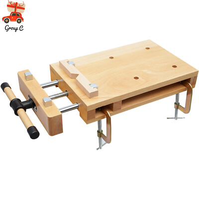 Portable Desktop Wood Workbench Woodworking Vise Smart Vice w/ Superior Clamping