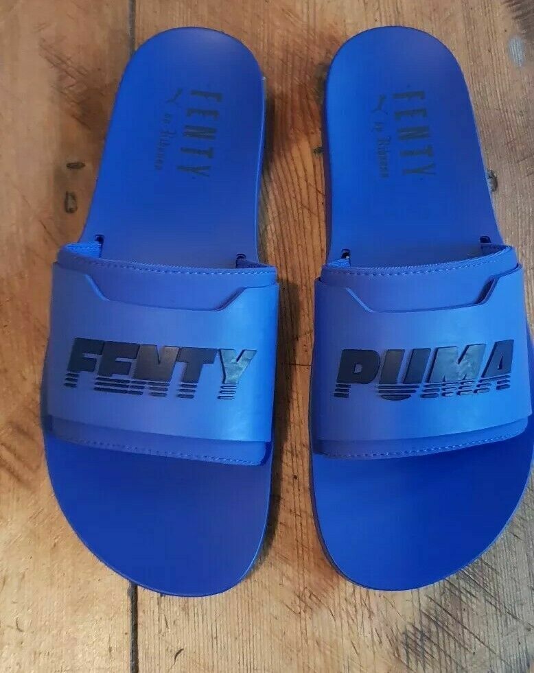 Puma Schuhe Puma Fenty Badelatschen PUMA 42 Fenty By Rihanna Blau