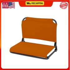 Ozark Trail Stadium Seat Burnt Orange Portable Bleacher Cushion Chair