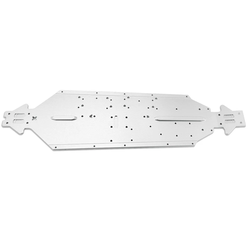 For Arrma Mojave 1/7 6s EXB Desert Truck Silver Aluminum 7075 Chassis - Image 3 of 4