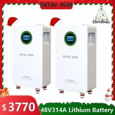 2*48V 314Ah Lithium Battery 16.07KWh Solar Energy For Home Storage PV BMS