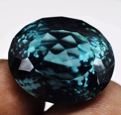 Awesome Blue Paraiba Tourmaline Bluish Neon 19-20 Ct Natural Gemstone Certified