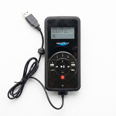 Aquatic AV AQ-RF-6UBT-T Waterproof RF Remote Control   Powers On   Untested