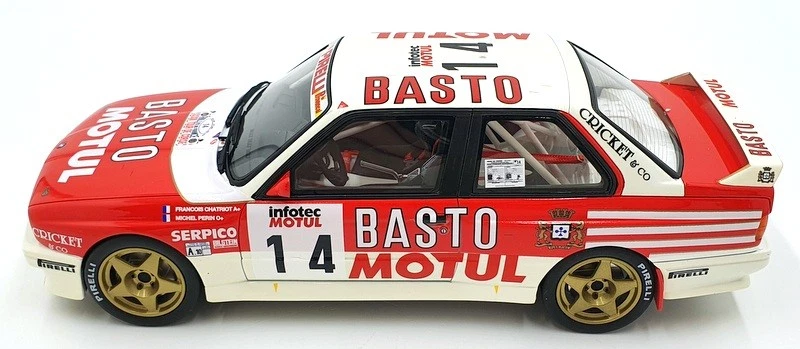 Otto Mobile 1/18 Scale Resin OT669 - BMW M3 E30 TDC1989 - Bastos M.Perin - Image 3 of 4