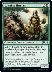 Loaming Shaman - Core Set 2020 #180/280 Uncommon