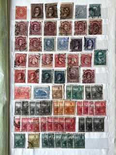 Sudamérica Argentina bonito lote desde antiguo en libro de recortes