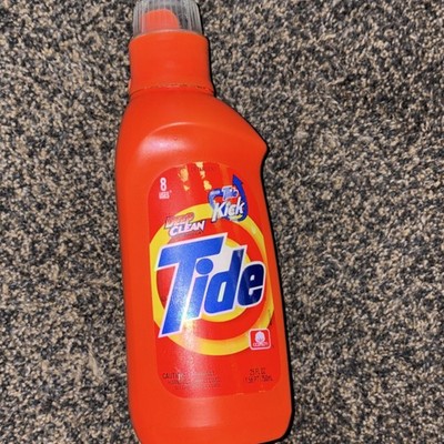 Tide Kick Deep Clean Formula Liquid Laundry Detergent Orange 25 fl oz