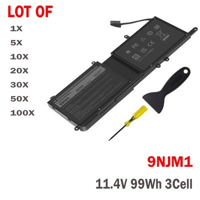  LOT 9NJM1 Battery For Dell Alienware 15 17 R3 R4 R5 44T2R 09NJM1 HF250 MG2YH