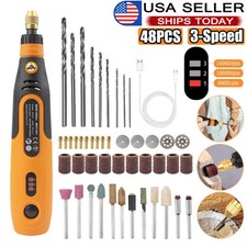 48pcs Abrasive for Dremel Rotary Tool Accessories Grinding Sanding Polishing Set