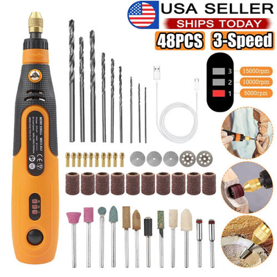#ad #ad 48pcs Abrasive for Dremel Rotary Tool Accessories Grinding Sanding Polishing Set $17.89