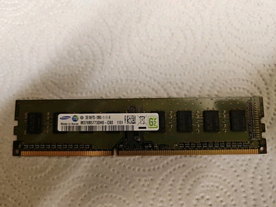 Samsung 2GB 1Rx8 PC3-12800U RAM Memory
