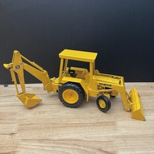 ERTL - Tractor retroexcavadora John Deere de colección - Hecho en EE. UU.