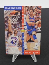 1992 Upper Deck Scoring Threats Brad Daugherty/Mark Price#498