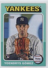 2024 Topps Heritage High Number Aqua Border Yoendrys Gomez Gómez #661 00kr