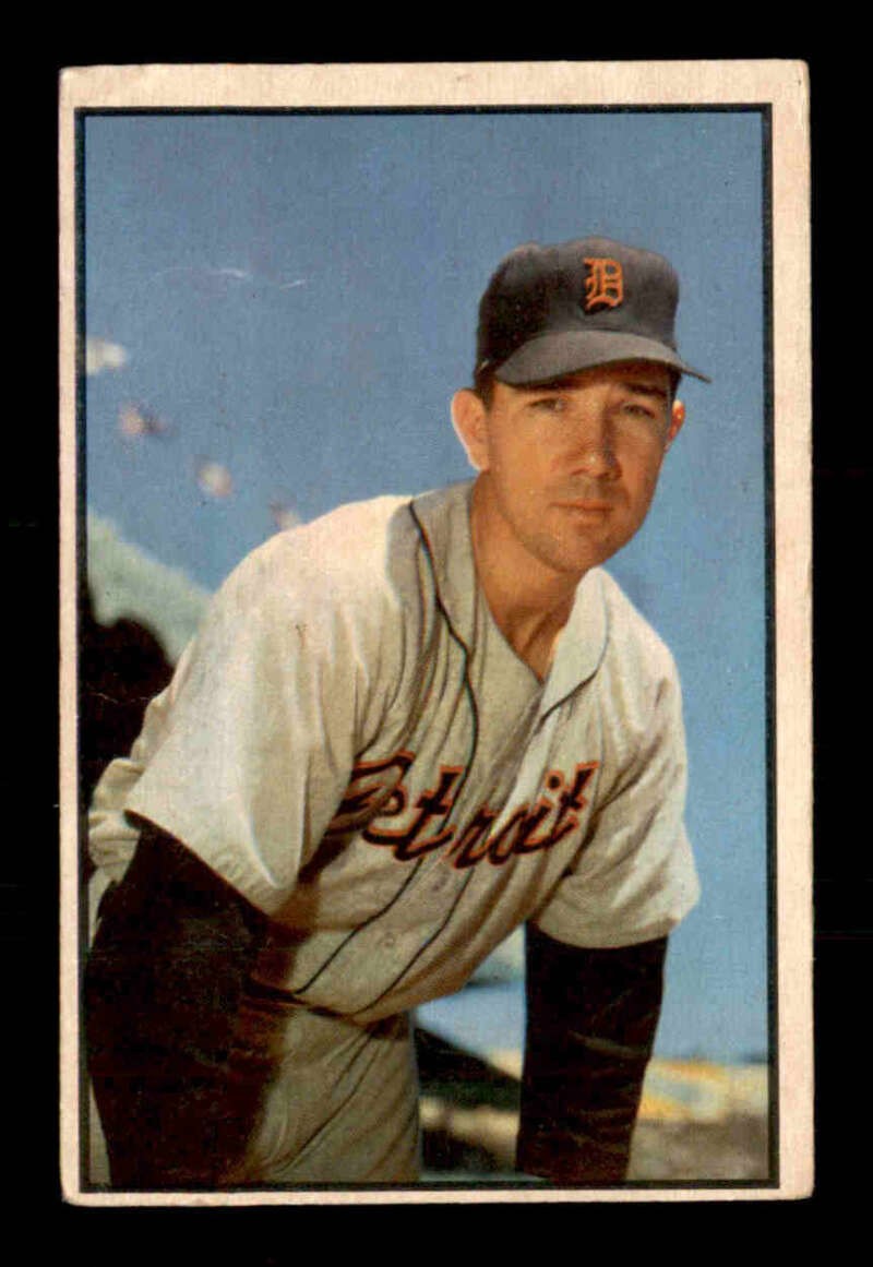 1953 Bowman Color #100 Bill Wight   VGEX X2632687