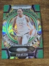 2025 Panini Prizm WNBA #6 A’ja Wilson Kaleidoscopic Green Prizm