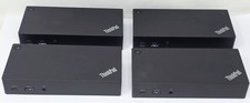  Lot of 4 Lenovo ThinkPad DK1633 USB-C Dock  Dock Only  No Power Supplies