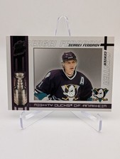 💥 2003-04 Pacific Quest for the Cup - Sergei Fedorov #1 Anaheim Ducks; HOF