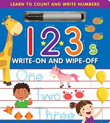 123s Write-On and Wipe-Off: Learn to Count and Write Numbers, , Acceptable Book