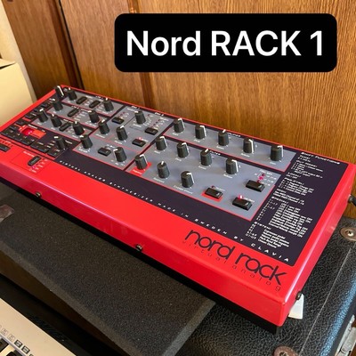 Clavia Nord Rack 1 Virtual Analog Synthesizer Modul gebraucht ohne Spracherwe...