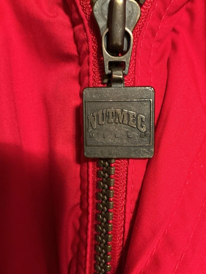 Detroit Red Wings Nutmeg Hockey Jacket Size XL Vintage 90s NHL Hockey Jacket - Image 3 of 4