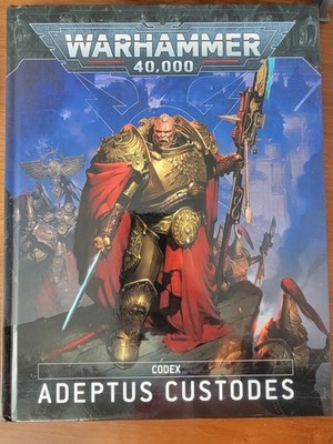 Codex: Adeptus Custodes - Warhammer 40k - 10th Edition - NO CODE