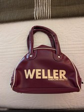 Paul Weller Small Burgundy Bowling Bag Hardcore Since 77