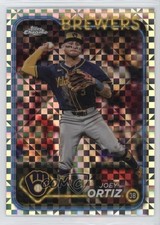 2024 Topps Chrome Update X-Fractor Joey Ortiz #USC156 0nr3