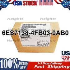 New Siemens 6ES7138-4FB03-0AB0 Electronics module f. ET200S 6ES7 138-4FB03-0AB0