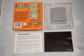 Burgertime Deluxe (Nintendo Gameboy Game Boy GB) Complete CIB