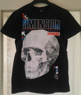 T-Shirt von ''Y.F.K''/ Gr. 134-140 /Jungen / Schwarz / Druckgrafik (Dimension)