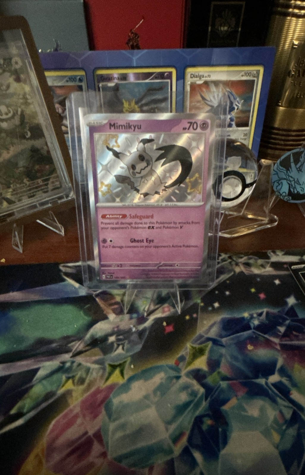 Mimikyu 160/091 SV: Paldean Fates Holo