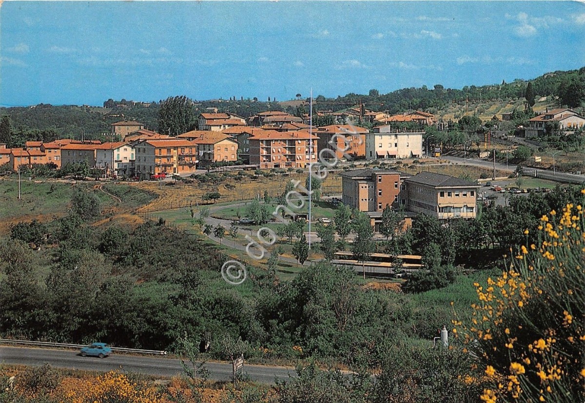 Cartolina - Postcard - S. Albino di Montepulciano - panorama - 1996