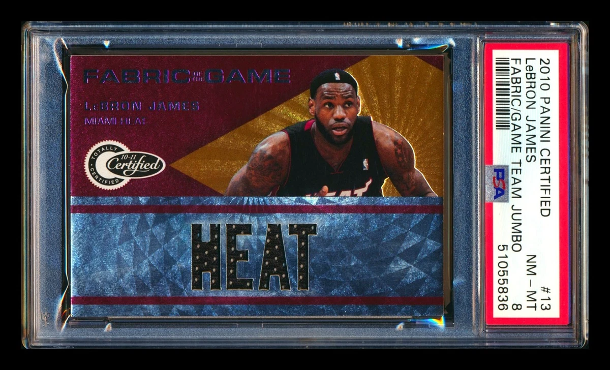 LeBron James Miami Heat Basketball Sports Trading Cards 