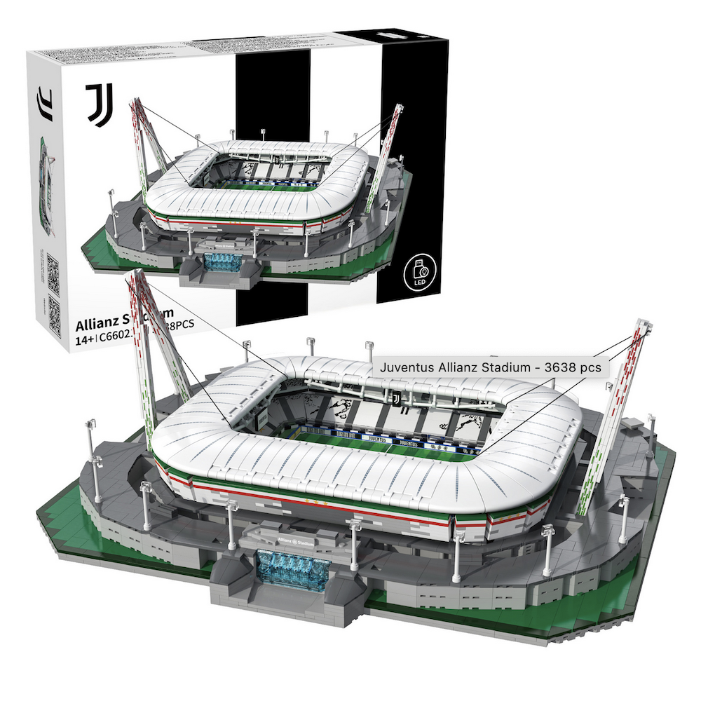 Cada Bricks Juventus Allianz Stadium - 3638 pcs - C66021W