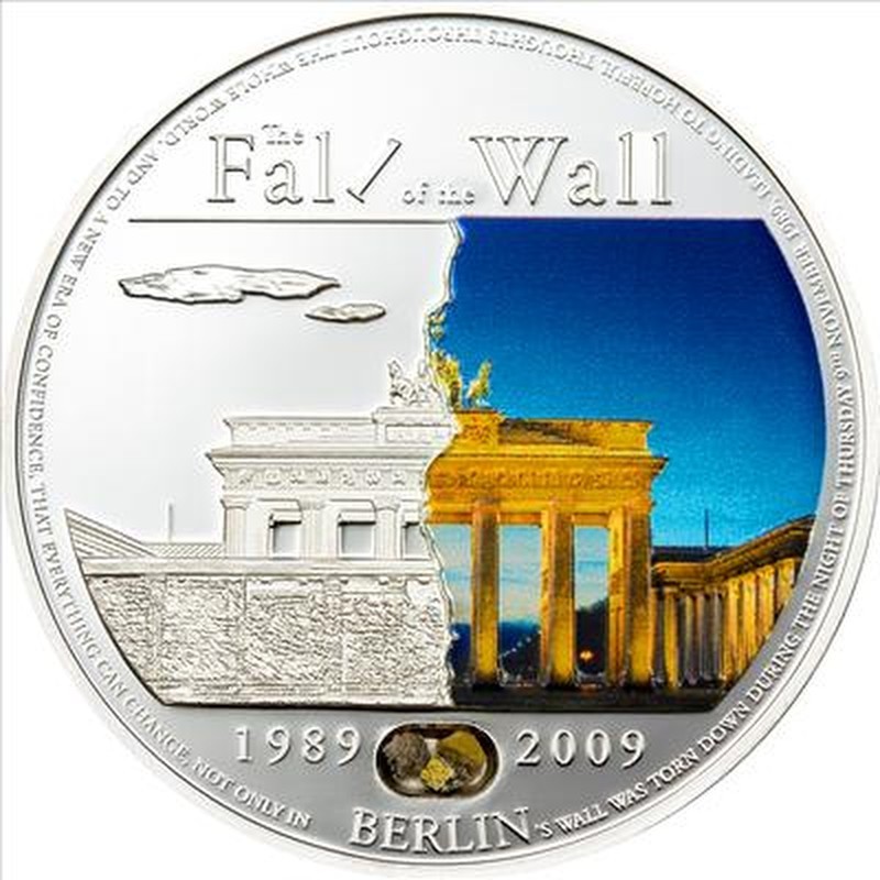 Palau 5 Dollars 2009 Silver Proof Fall of the Berlin Wall | eBay