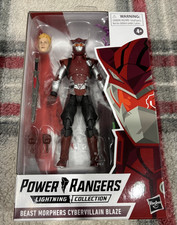 Power Rangers Lightning Collection Beast Morphers Cybervillain Blaze Figure