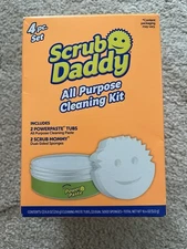 Scrub Daddy All Purpose Cleaning Kit 4pc | 2 PowerPaste + 2 Scrub Mommy