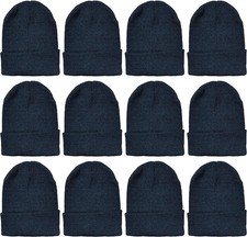 12 PK Yacht  Smith Unisex Winter Warm Beanie Hats Black - Winter Hats