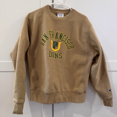 Medium Men s Reverse Weave Champion San Francisco Dons crewneck sweatshirt