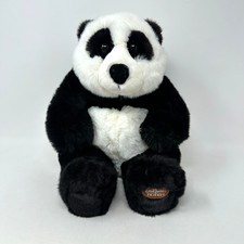 Dakin Lou Rankin Panda Plush Stuffed Animal Black White Teddy Cute 11" Applause