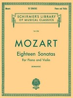 18 Sonatas | Schirmer Library Of Classics Volume 836 Violin And Piano | Englisch