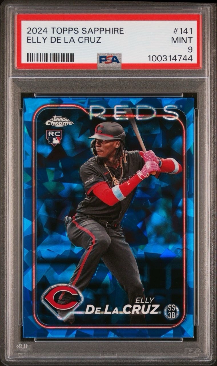 2024 Topps Chrome Sapphire Edition - Elly De La Cruz #141 (RC)