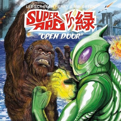 Vinile - Lee Perry & Mr. Green - Super Ape Vs. Green: Open Door  - Tuff Kong Rec